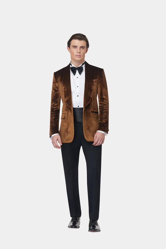 Antique Gold Velvet GC Tuxedo