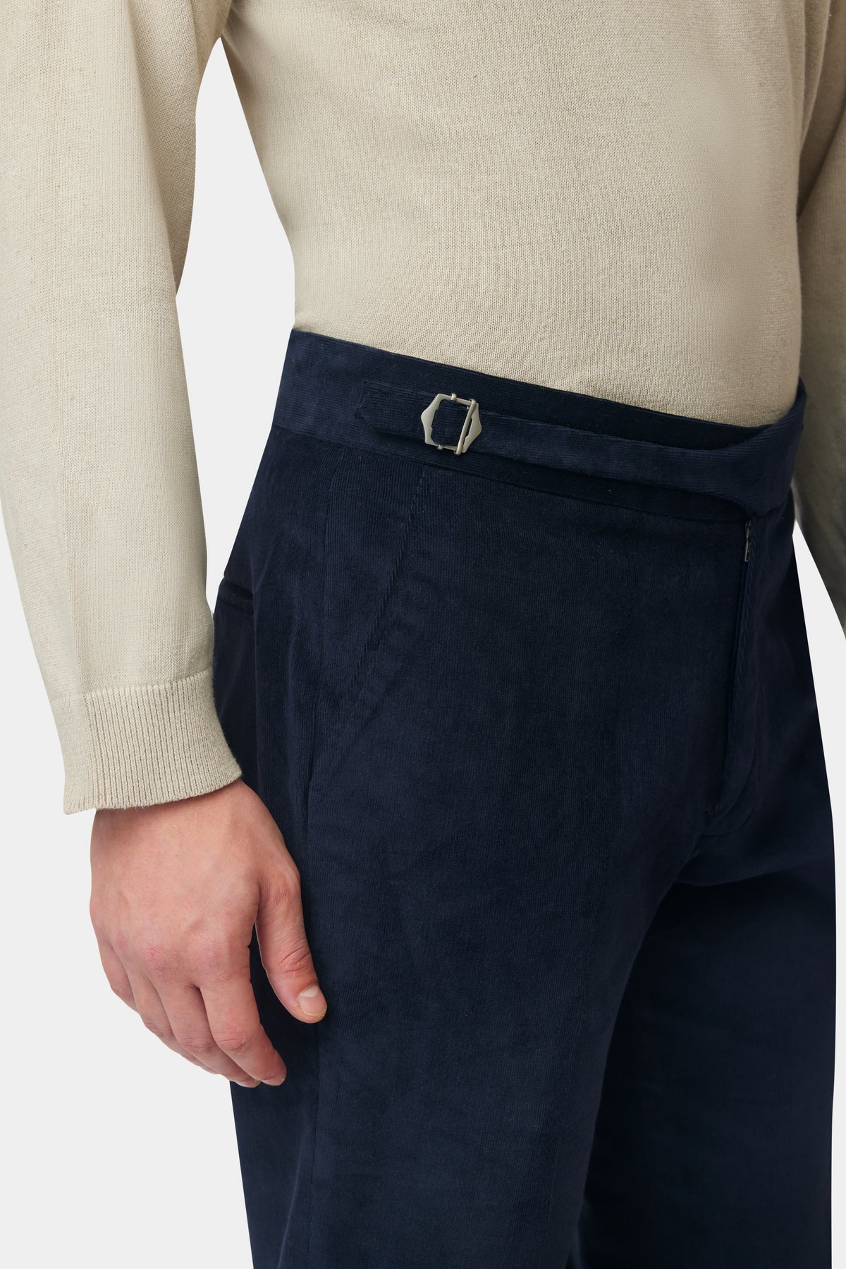 Dark Blue Corduroy Pant