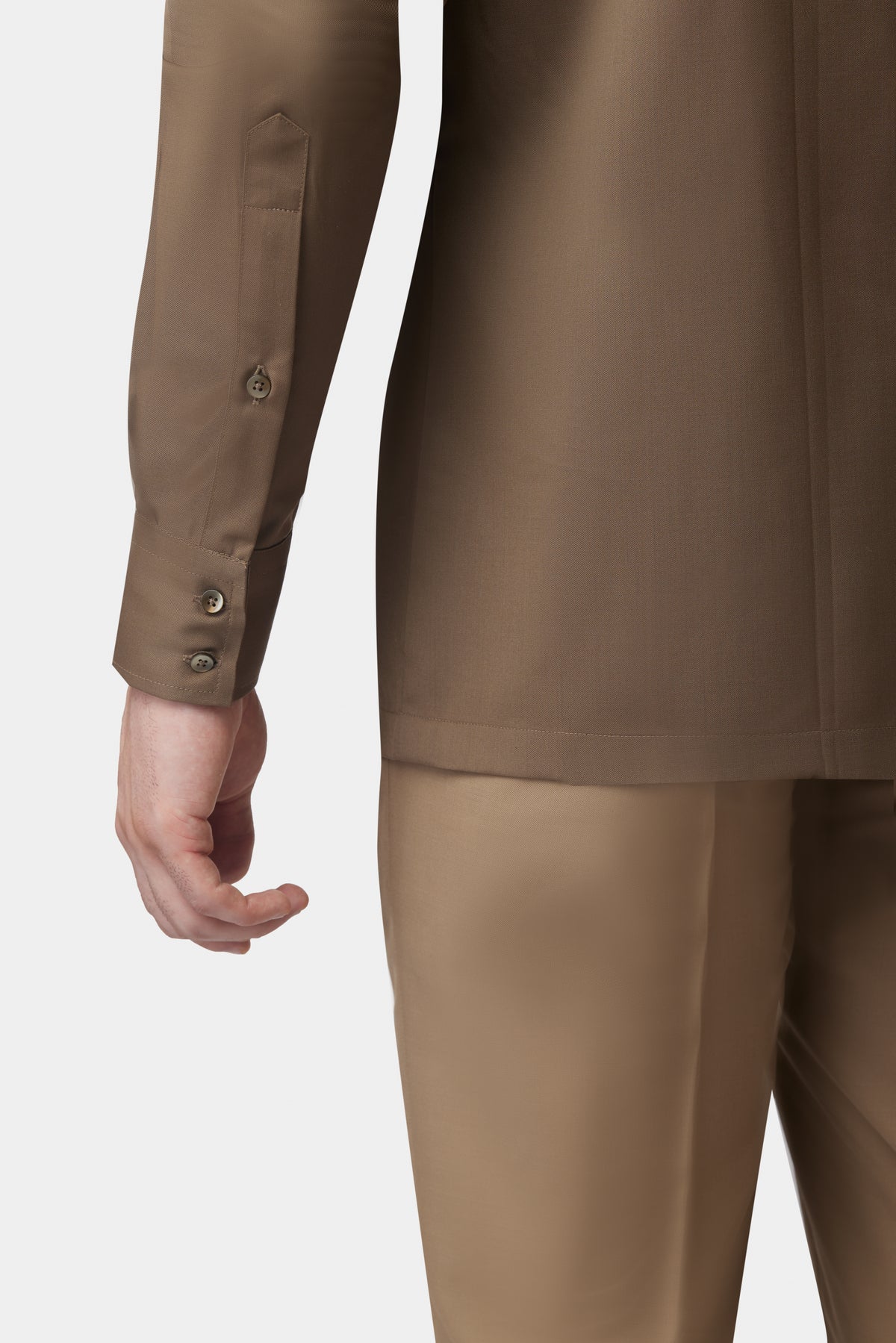 Khaki Brown GC Signature Shirt