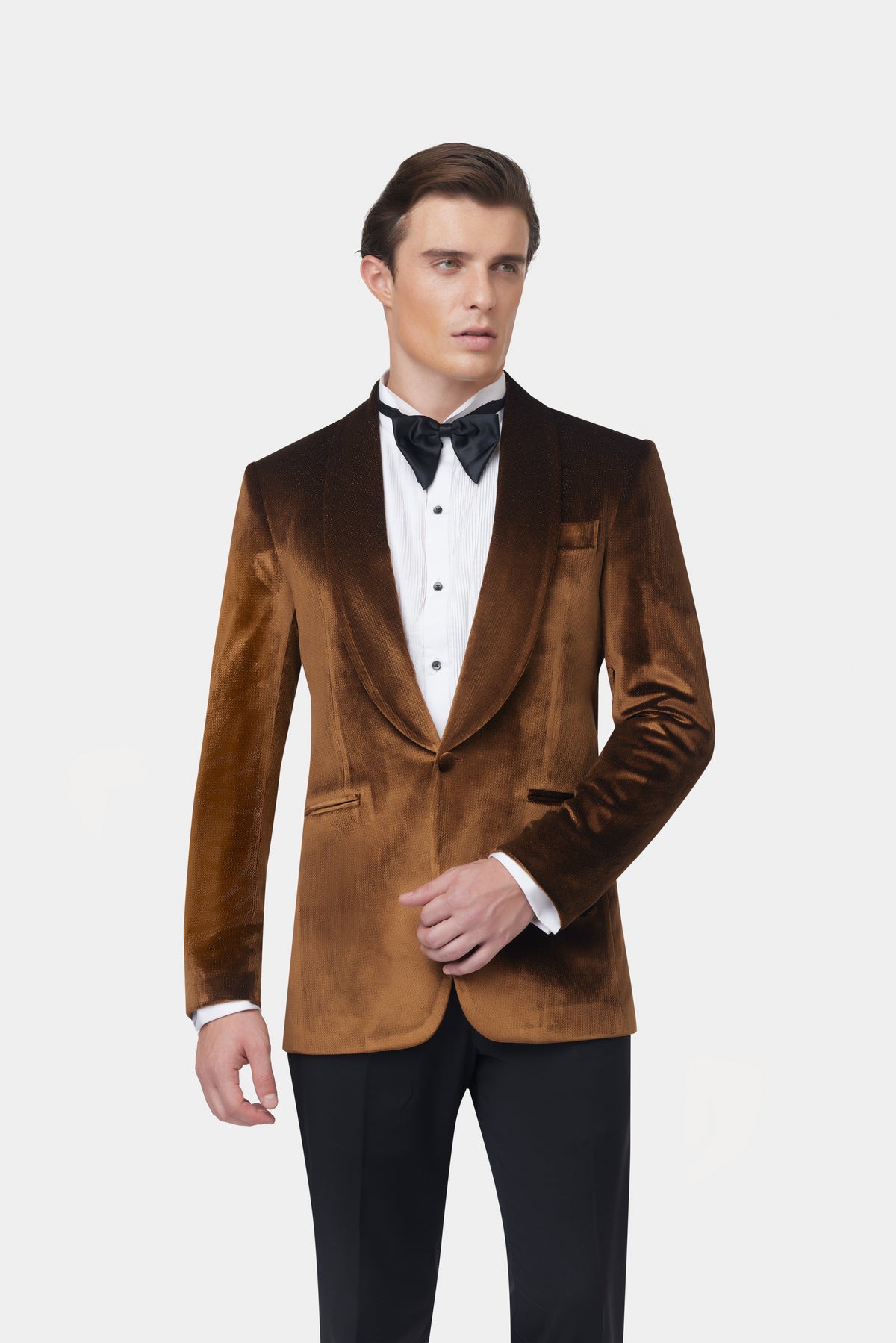 Antique Gold Velvet GC Tuxedo