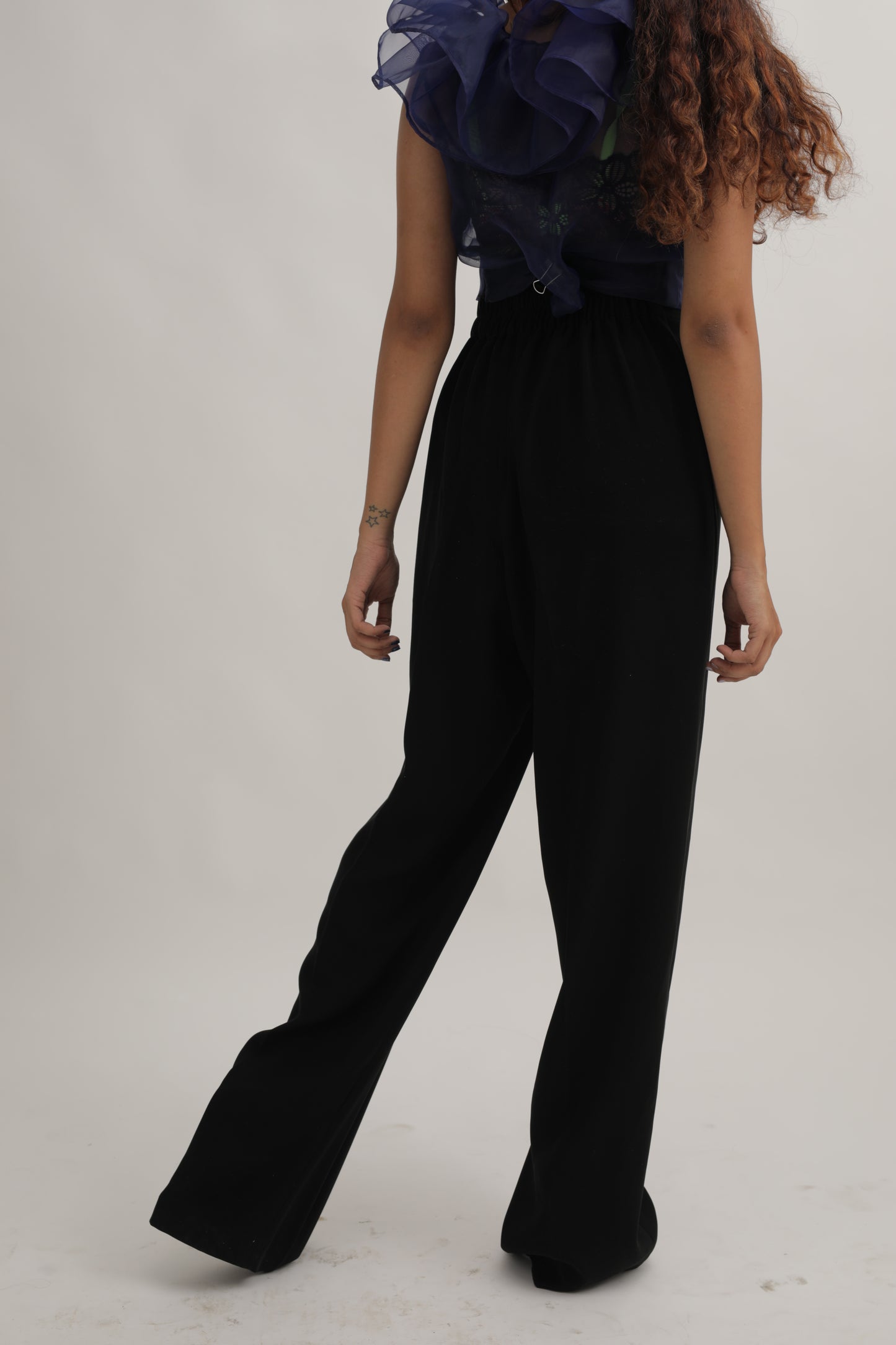 BLACK STAPLE CLASSIC BLACK TROUSERS