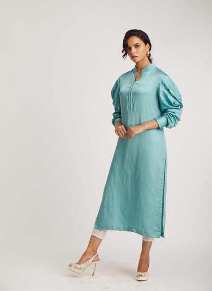 Amazonite Cowl Sleeve Kurta