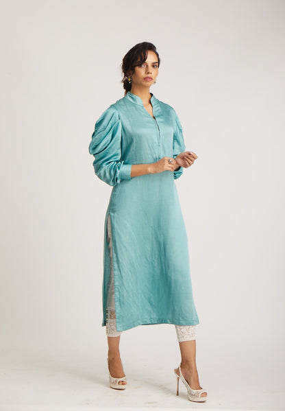 Amazonite Cowl Sleeve Kurta