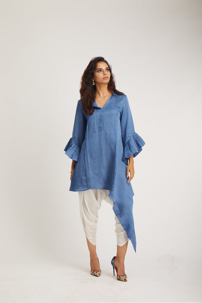 Diva signature knife pleat kurta