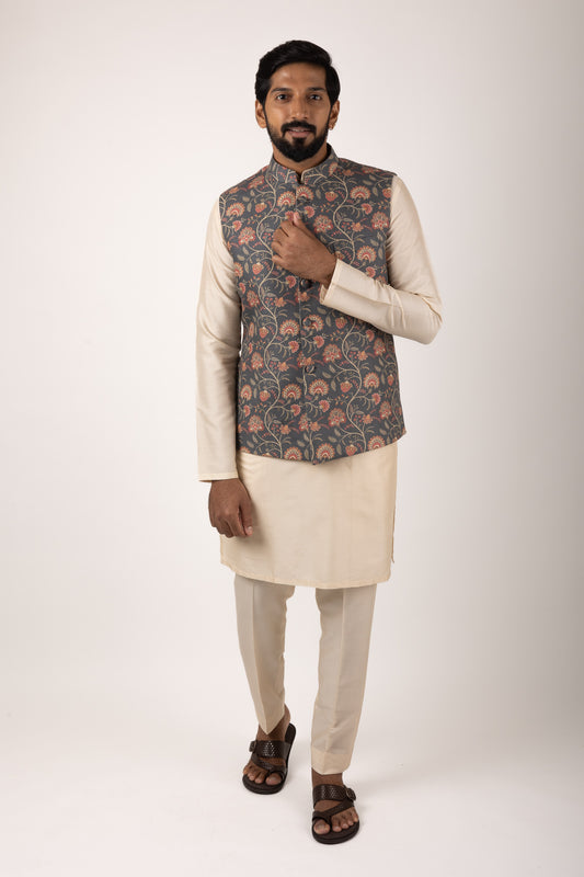 Gatsby Select Bristol Printed Nehru Jacket