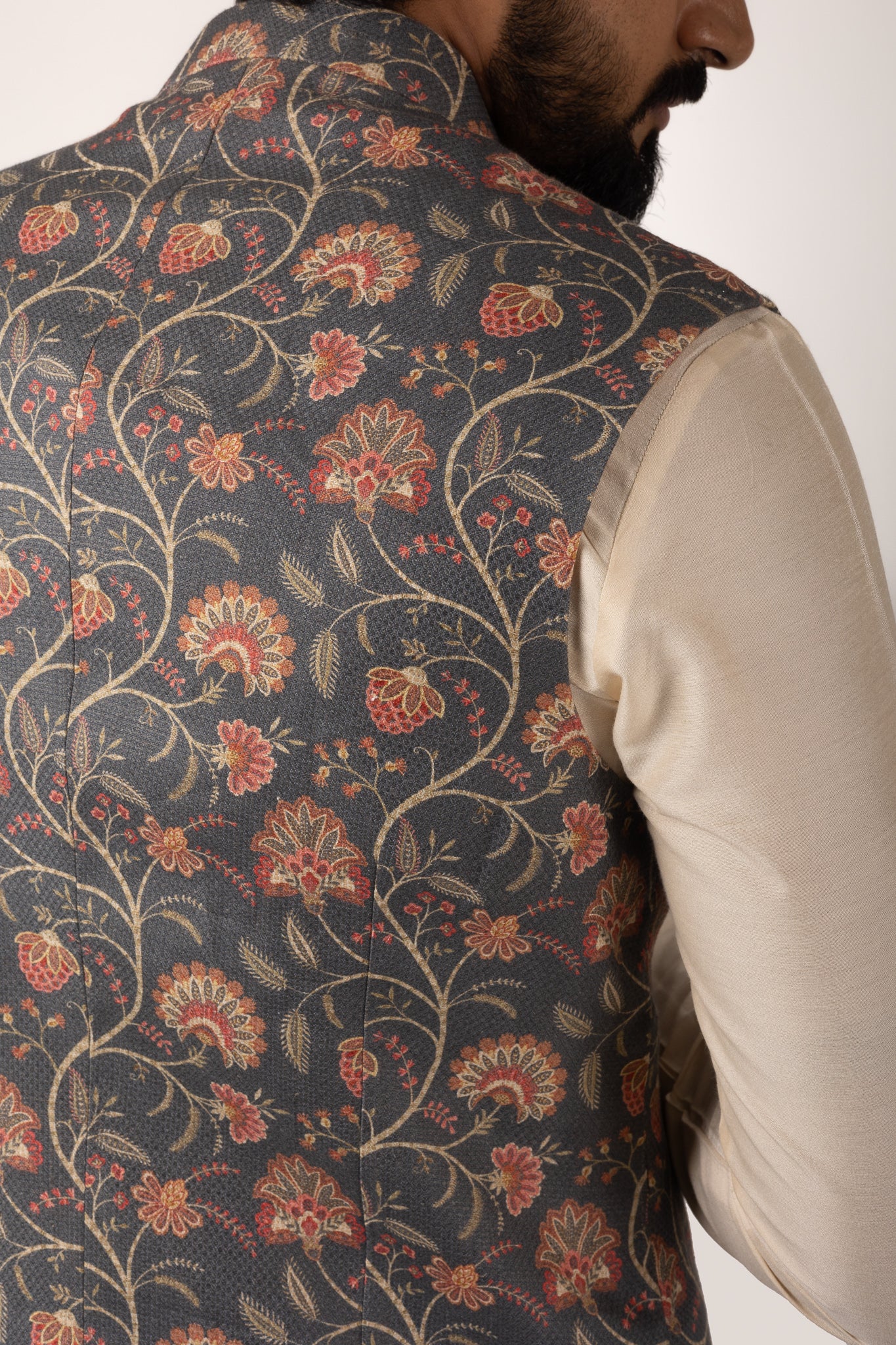 Gatsby Select Bristol Printed Nehru Jacket