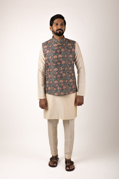 Gatsby Select Bristol Printed Nehru Jacket