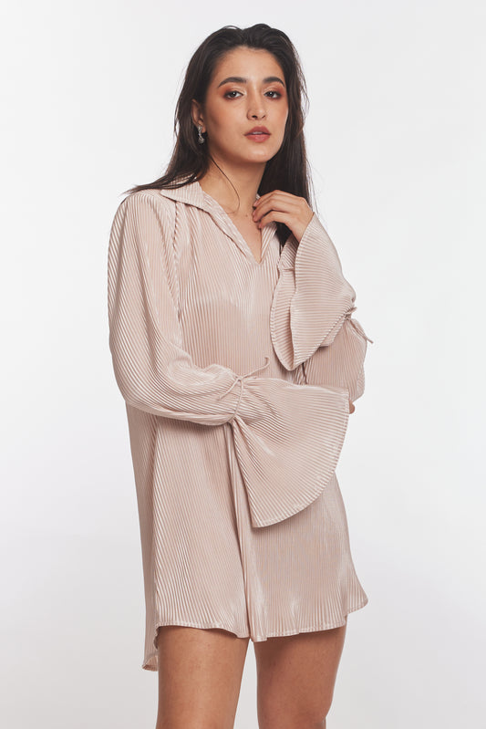 Shimmer Zoe Shirt Dress